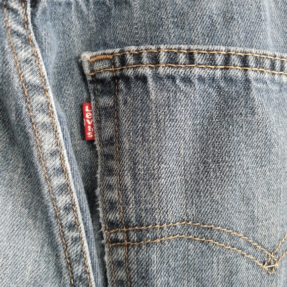 Levi's 527 bootcut jeans 36 X 32 100% cotton neutral streetwear casual preppy - Picture 6 of 16